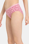 Rosaline Fruit Fusion Low Rise Full Coverage Hipster Panty - Cameo Pink — thumbnail 3